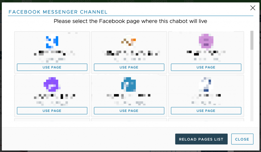 facebook messenger chatbot channel